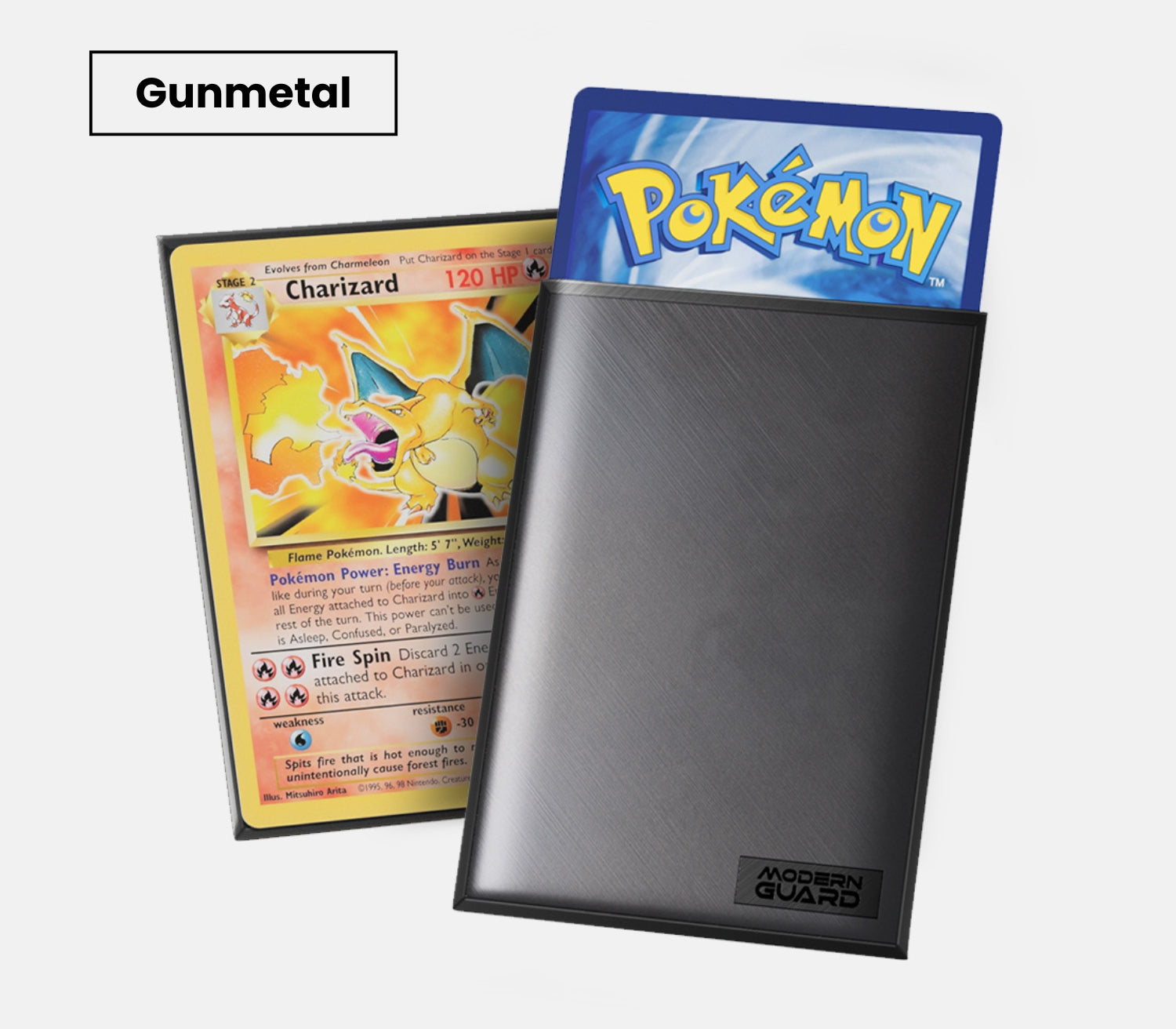 Modern Guard Premium+ Sleeves Gunmetal, Standard